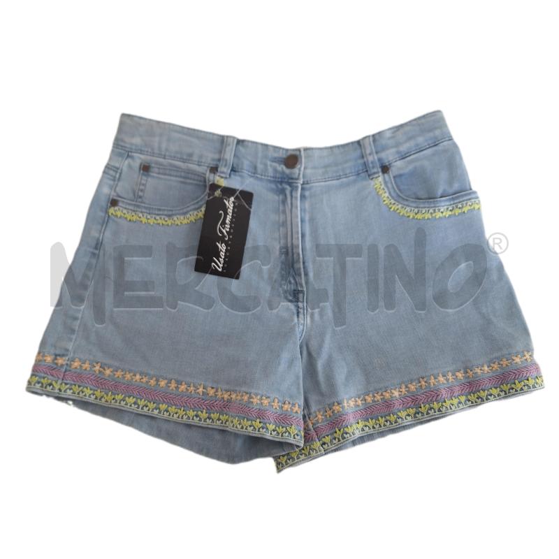 SHORTS RAAZZA STELLA MCCARTNEY DENIM FIORI | Mercatino dell'Usato Ottaviano 1