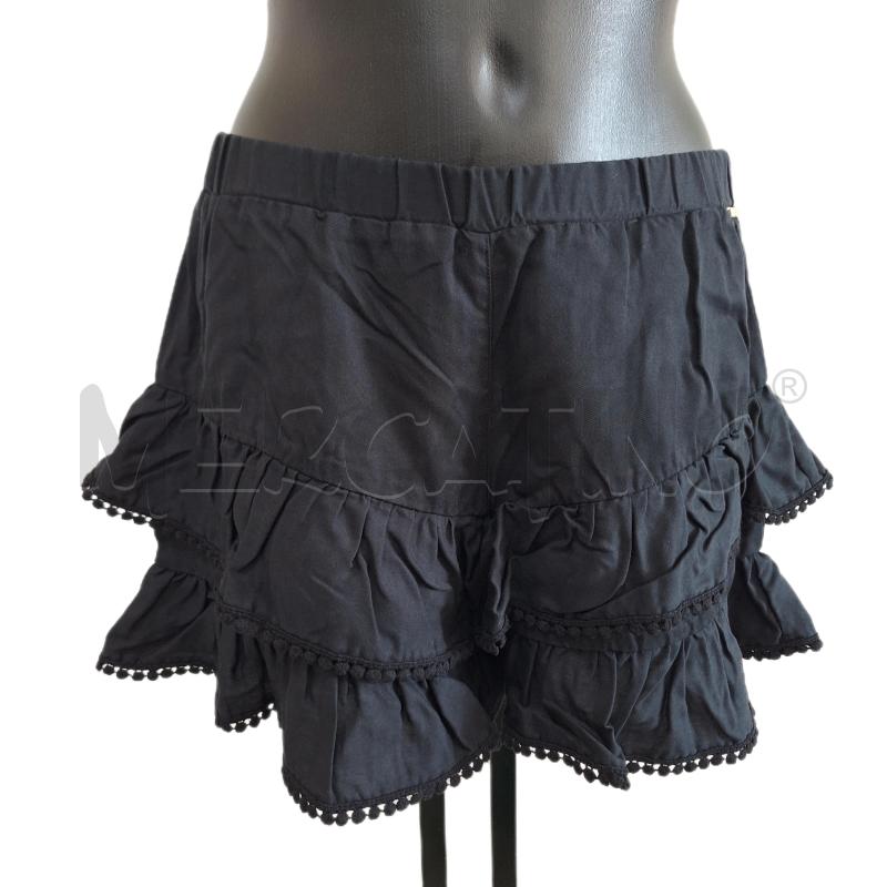 SHORTS RAGAZZA TWINSET NERO BALZE | Mercatino dell'Usato Ottaviano 1
