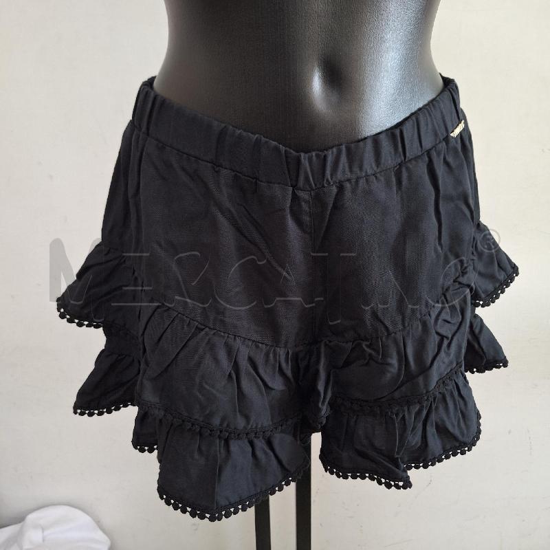 SHORTS RAGAZZA TWINSET NERO BALZE | Mercatino dell'Usato Ottaviano 2
