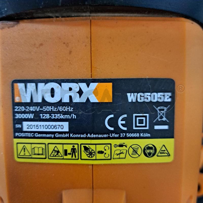 SOFFIATORE / ASPIRATORE WORX 110DB WG505E | Mercatino dell'Usato Ottaviano 4