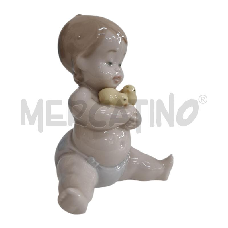 STATUETTA BAMBINO CON PULCINO NAO BY LLADRO'  | Mercatino dell'Usato Ottaviano 3