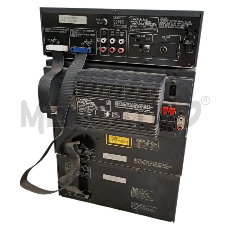 STEREO CD RADIO TAPE TECHNICS MOD. SC-CH505  | Mercatino dell'Usato Ottaviano 3