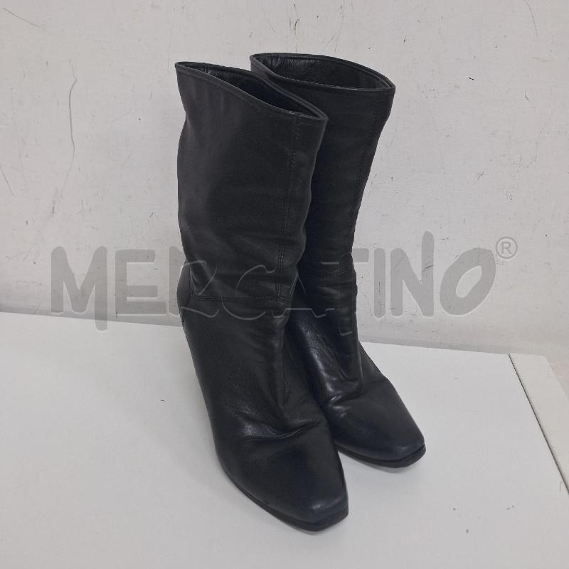 STIVALETTI DONNA GIORGIO ARMANI NERO VERA PELLE | Mercatino dell'Usato Ottaviano 3