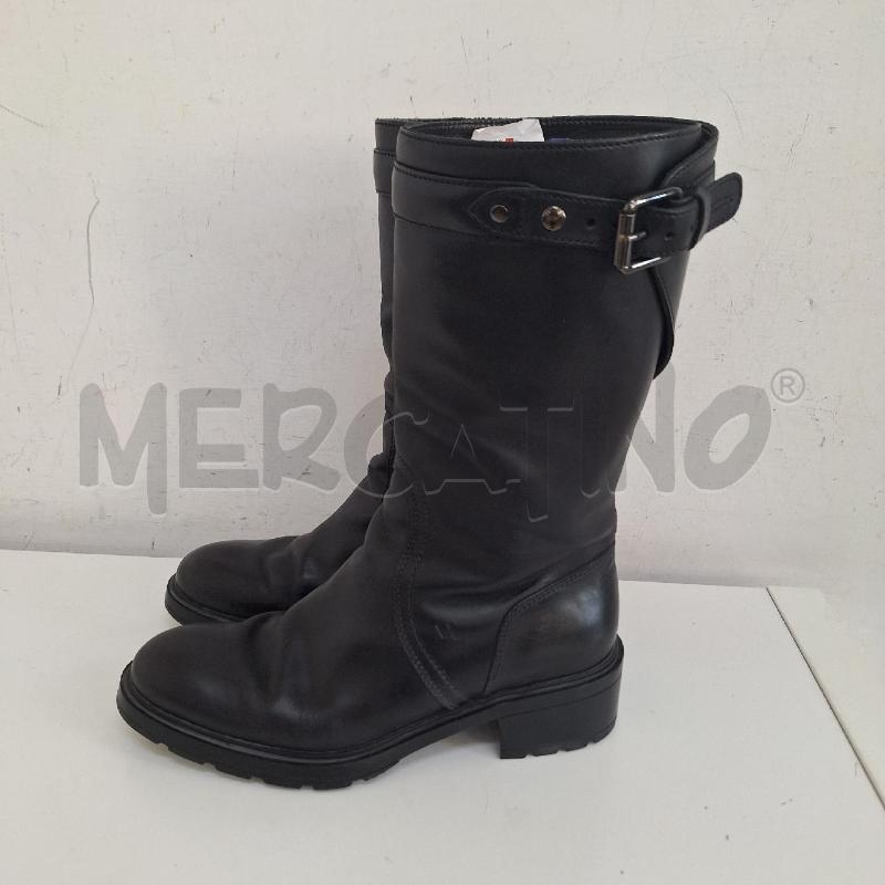 STIVALETTI DONNA HOGAN NERO PELLE | Mercatino dell'Usato Ottaviano 2