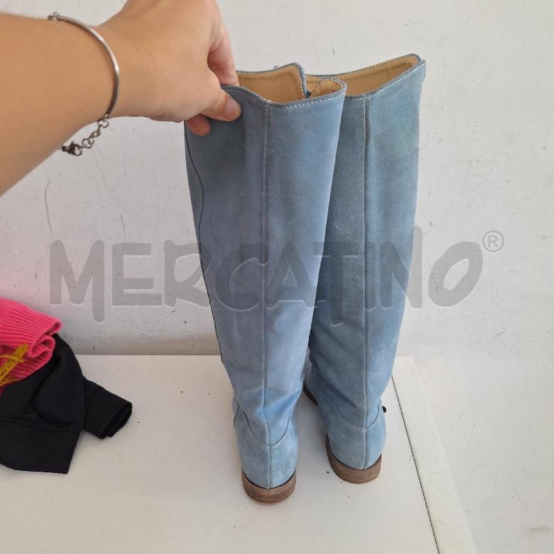STIVALI DONNA CITARELLI CELESTE SCAMOSCIATO | Mercatino dell'Usato Ottaviano 3