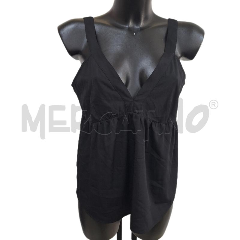 TOP CALVIN KLEIN NERO AMPIO | Mercatino dell'Usato Ottaviano 1