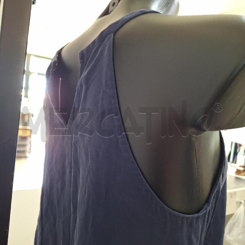 TOP DIANE VON FURSTENBERG SETA BLU | Mercatino dell'Usato Ottaviano 2