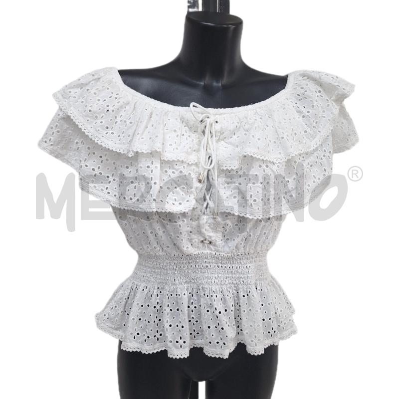 TOP GUESS BIANCO STILE SANG | Mercatino dell'Usato Ottaviano 1