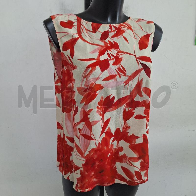 TOP KAOS ROSSO BEIGE  | Mercatino dell'Usato Ottaviano 2