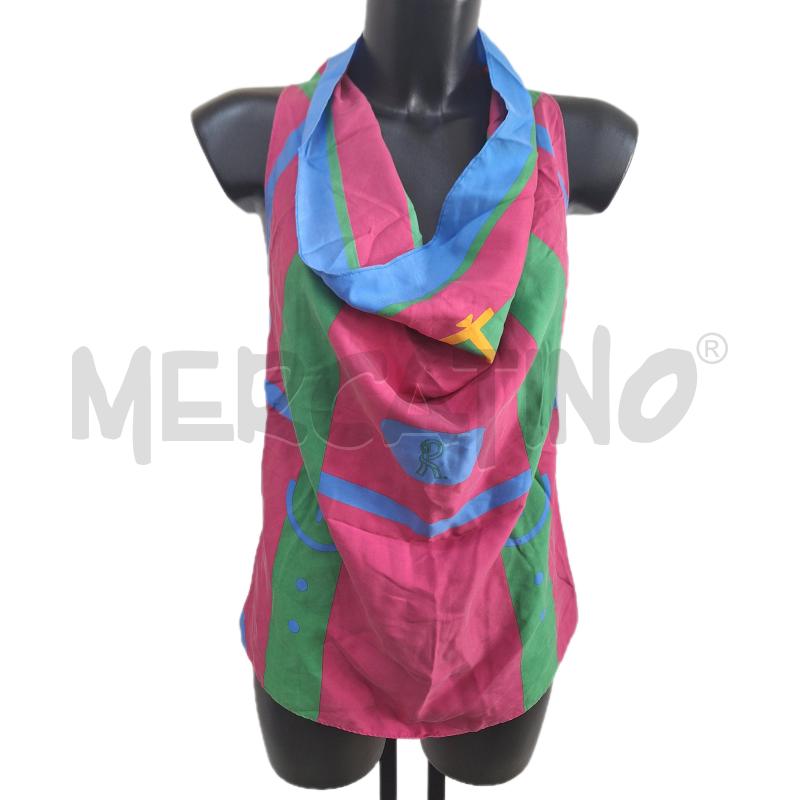 TOP ROBERTA DI CAMERINO ROSA VERDE | Mercatino dell'Usato Ottaviano 1