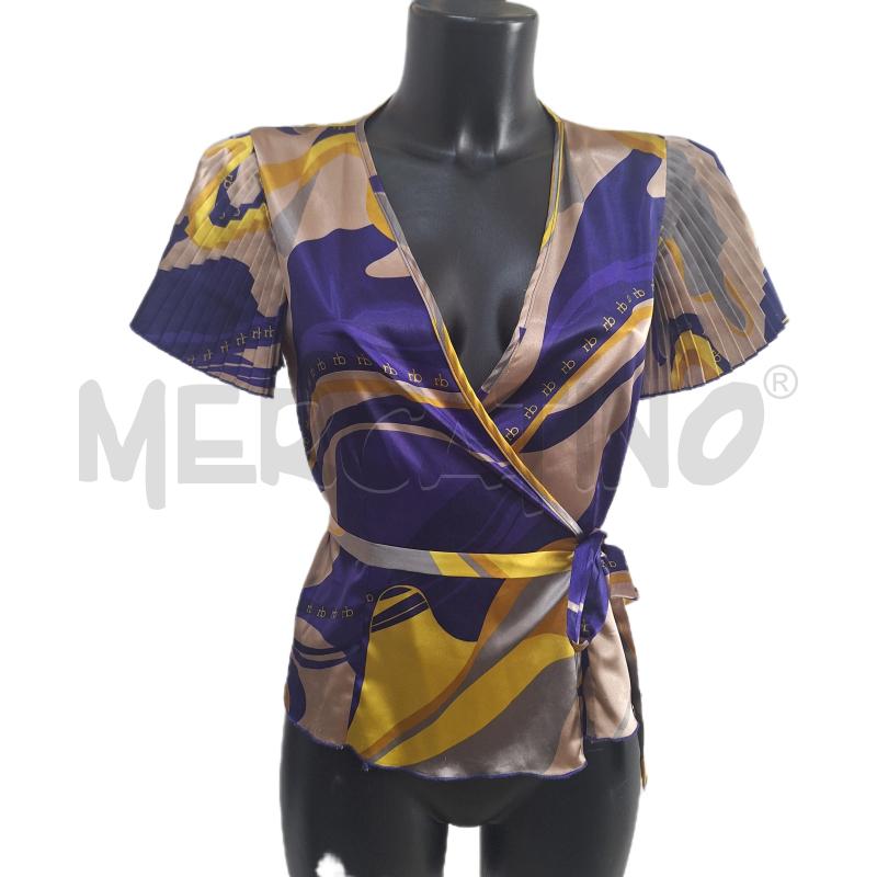 TOP ROCCO BAROCCO VIOLA GIALLO | Mercatino dell'Usato Ottaviano 1