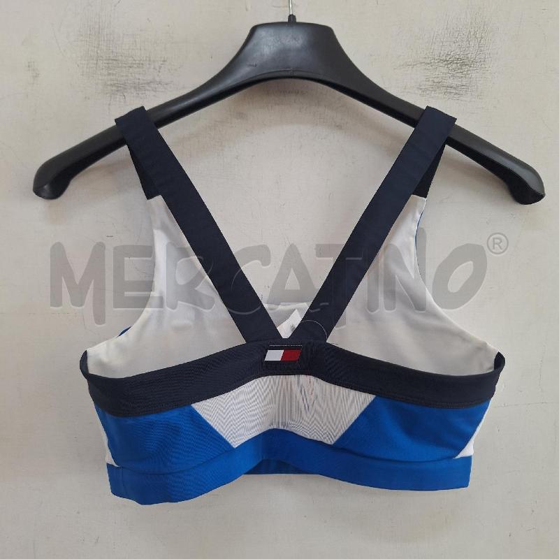 TOP TOMMY SPORT BIANCO BLU | Mercatino dell'Usato Ottaviano 2