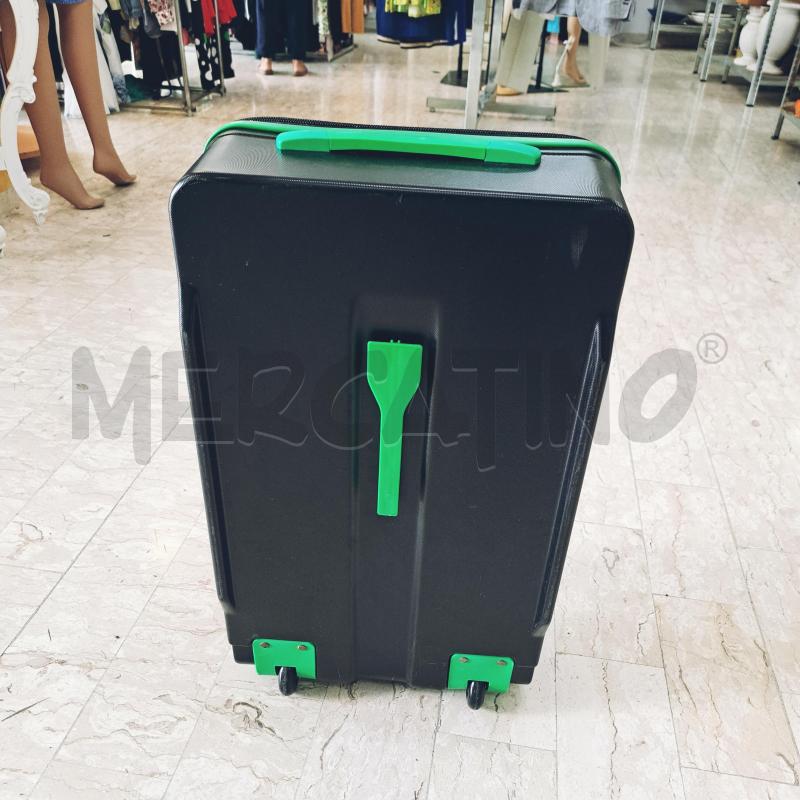 TROLLEY VALIGIA FOLLETTO VORWERK NERO VERDE  | Mercatino dell'Usato Ottaviano 3