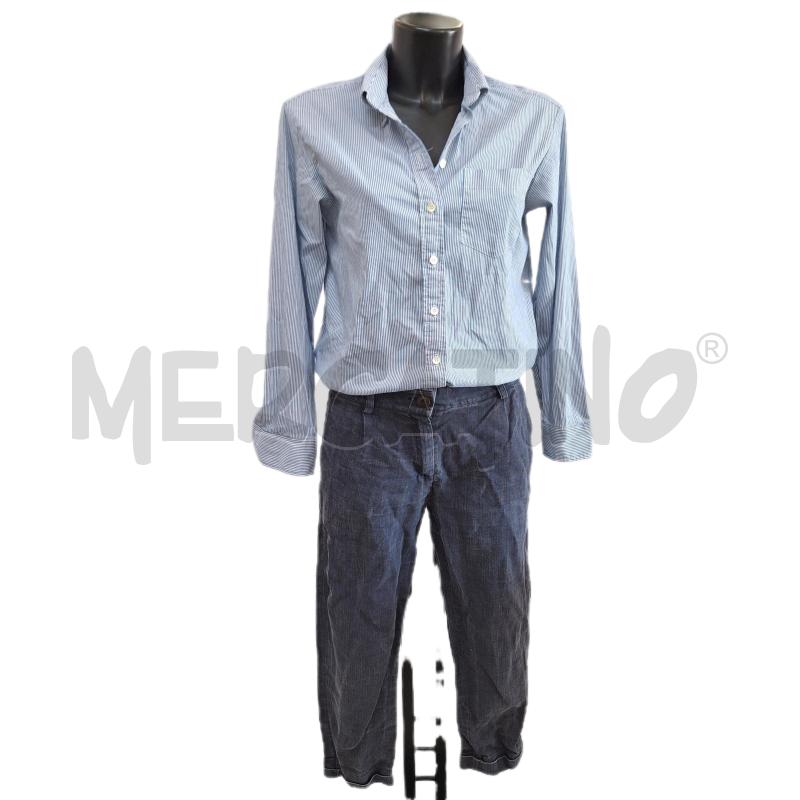 TUTA ERIKA CAVALLINI JEANS CAMICIA RIGHE | Mercatino dell'Usato Ottaviano 1