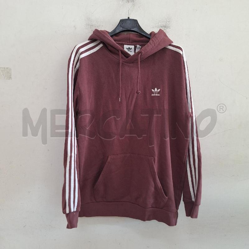 TUTA UOMO ADIDAS ROSSO SCURO BIANCO | Mercatino dell'Usato Ottaviano 1