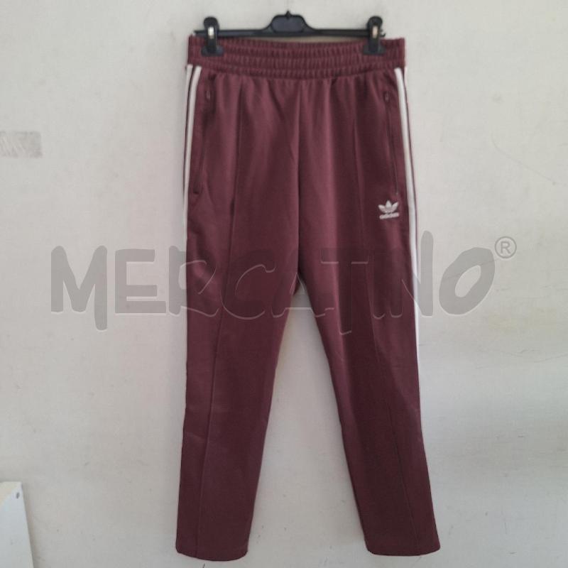 TUTA UOMO ADIDAS ROSSO SCURO BIANCO | Mercatino dell'Usato Ottaviano 2