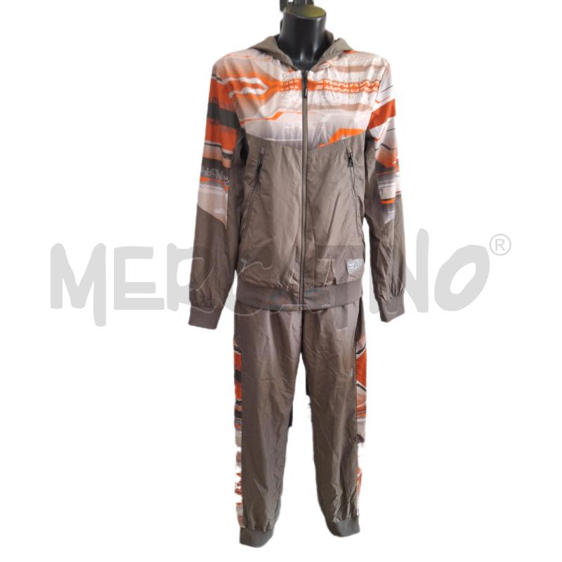TUTA UOMO EMPORIOARMANI7 GRIGIO ARANCIONE  | Mercatino dell'Usato Ottaviano 1