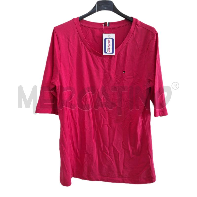 T SHIRT DONNA TOMMY FUCSIA NO ETI | Mercatino dell'Usato Ottaviano 1