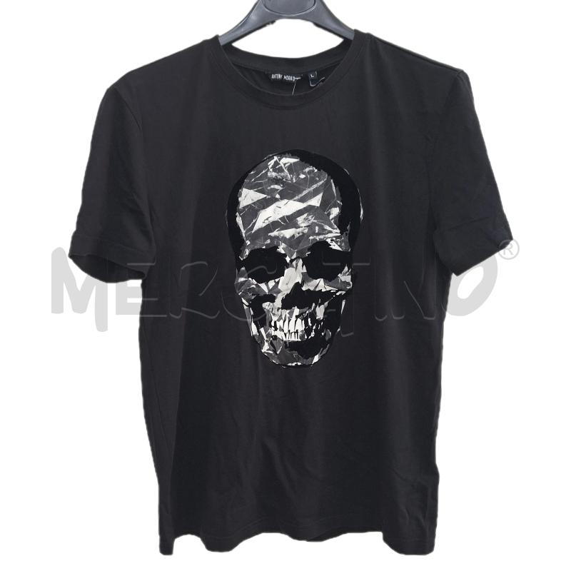 T SHIRT UOMO ANTONY MORATO NERO TESCHIO | Mercatino dell'Usato Ottaviano 1