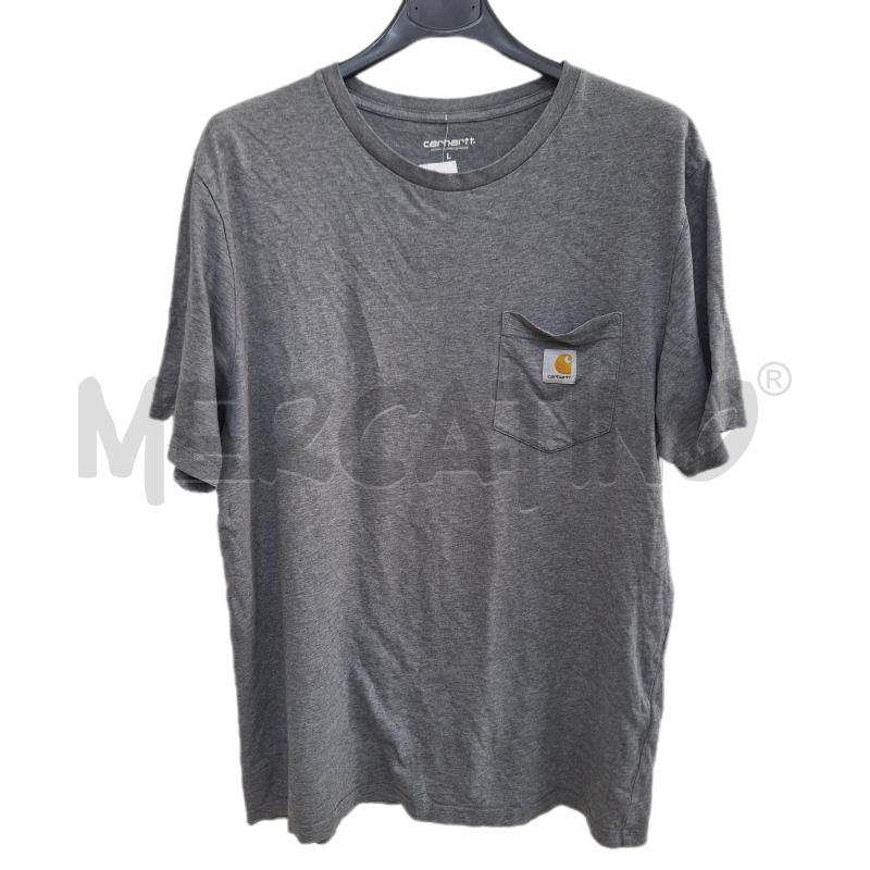 T SHIRT UOMO CARHARTT GRIGIO | Mercatino dell'Usato Ottaviano 1