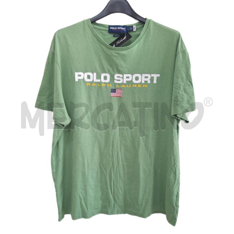 T SHIRT UOMO POLO SPORT RALPH LAUREN VERDE | Mercatino dell'Usato Ottaviano 1