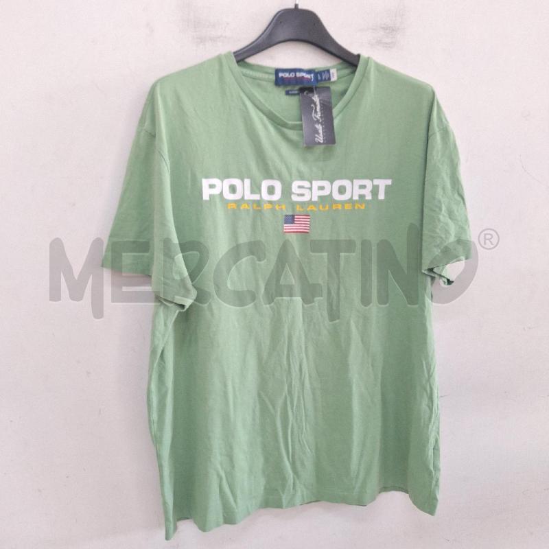 T SHIRT UOMO POLO SPORT RALPH LAUREN VERDE | Mercatino dell'Usato Ottaviano 2