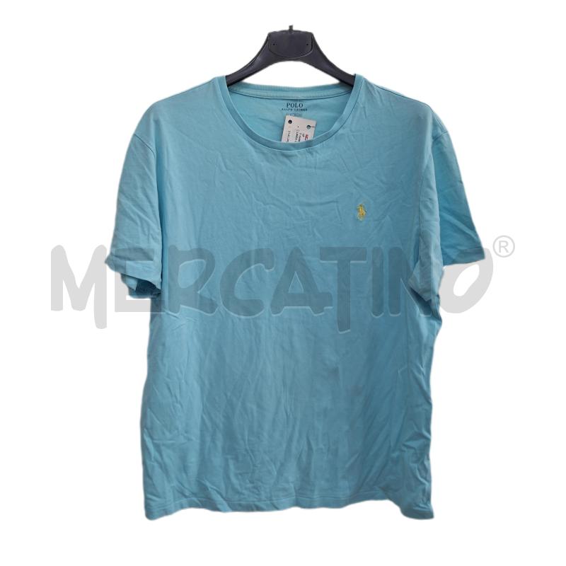 T SHIRT UOMO RALPH LAUREN CELESTE | Mercatino dell'Usato Ottaviano 1