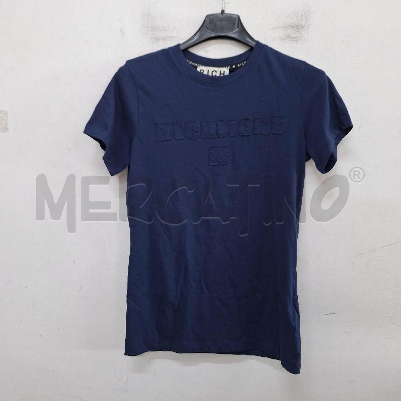 T SHIRT UOMO RICHMOND X BLU NUOVO  | Mercatino dell'Usato Ottaviano 2