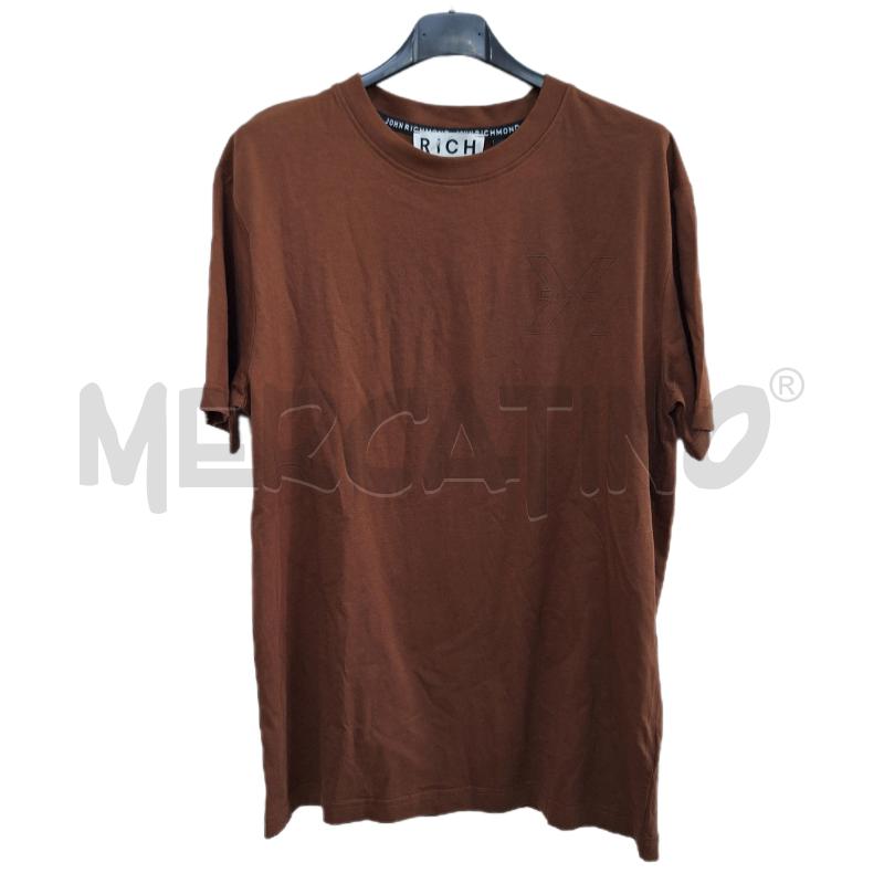 T SHIRT UOMO RICHMOND X MARRONE NUOVO | Mercatino dell'Usato Ottaviano 1