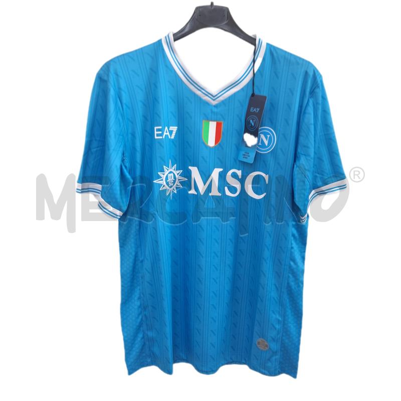 T SHIRT UOMO SSC NAPOLI MSC EA7 NUOVO | Mercatino dell'Usato Ottaviano 1