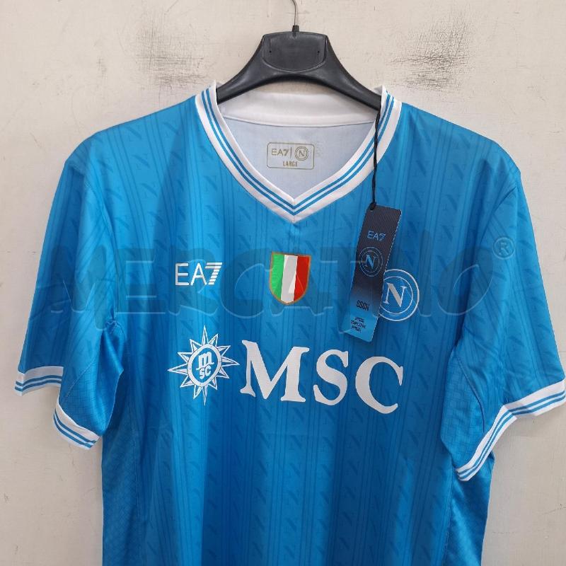 T SHIRT UOMO SSC NAPOLI MSC EA7 NUOVO | Mercatino dell'Usato Ottaviano 2