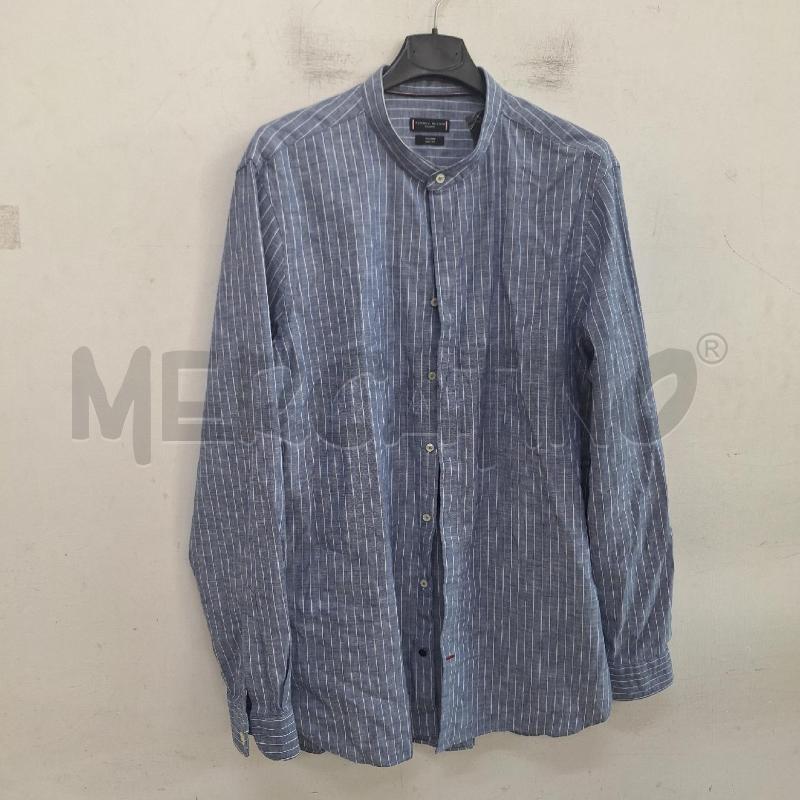 T SHIRT UOMO TOMMY HILFIGER TAILORED RIGHE BIANCO | Mercatino dell'Usato Ottaviano 3
