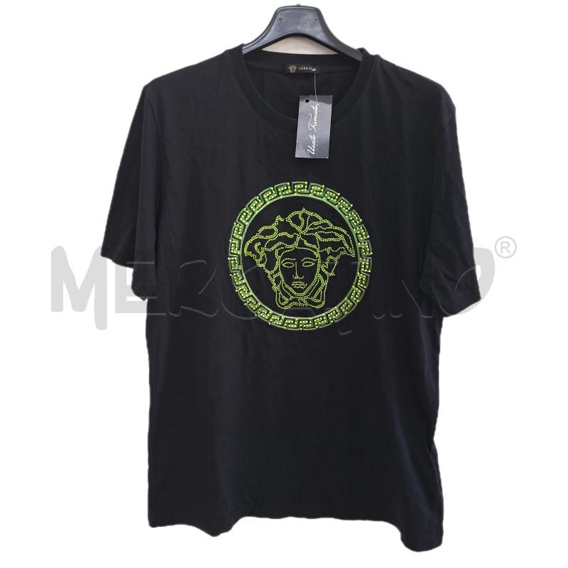 T SHIRT UOMO VERSACE NERO FLUO | Mercatino dell'Usato Ottaviano 1