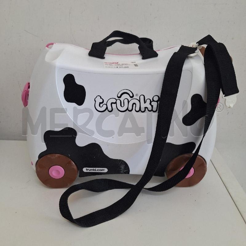 VALIGETTA TRUNKI BIANCO NERO MUCCA | Mercatino dell'Usato Ottaviano 3