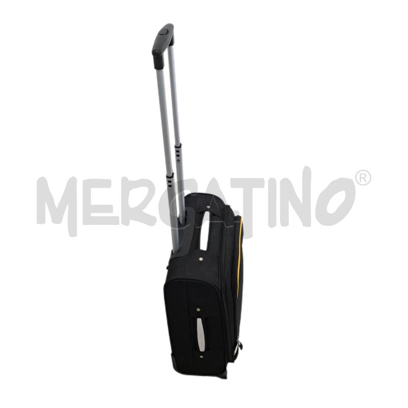 VALIGIA TROLLEY JUVENTUS BY ENZO CASTELLANO CABINA NERO BIANCO  | Mercatino dell'Usato Ottaviano 3