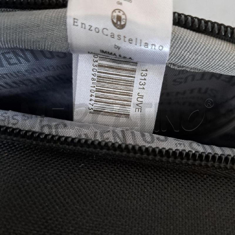 VALIGIA TROLLEY JUVENTUS BY ENZO CASTELLANO CABINA NERO BIANCO  | Mercatino dell'Usato Ottaviano 5