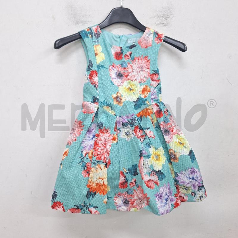 VESTITO BAMBINA ABEL&LULA VERDE FIORI STRASS | Mercatino dell'Usato Ottaviano 2