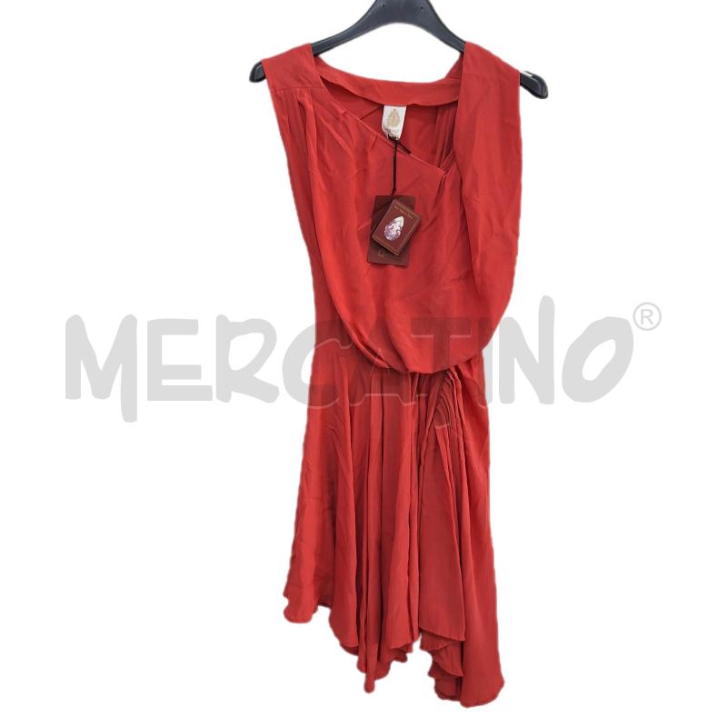 VESTITO BAMBINA DONDUP ROSSO NUOVO | Mercatino dell'Usato Ottaviano 1