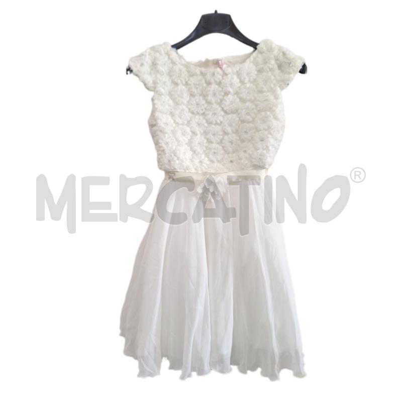 VESTITO BAMBINA EVENTO COCONUDINA BIANCO | Mercatino dell'Usato Ottaviano 1