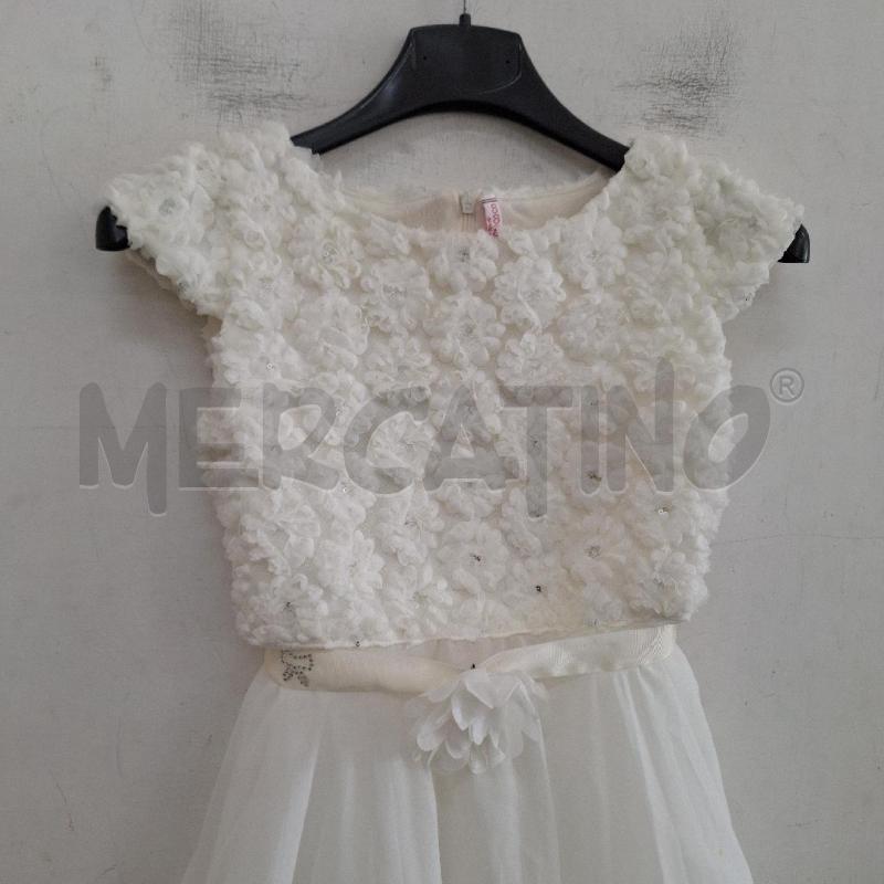 VESTITO BAMBINA EVENTO COCONUDINA BIANCO | Mercatino dell'Usato Ottaviano 2