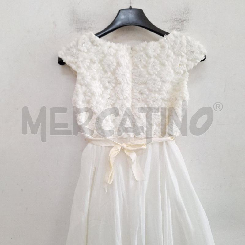 VESTITO BAMBINA EVENTO COCONUDINA BIANCO | Mercatino dell'Usato Ottaviano 3