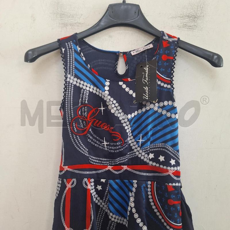VESTITO BAMBINA GUESS JEANS BLU FANTASIA | Mercatino dell'Usato Ottaviano 2