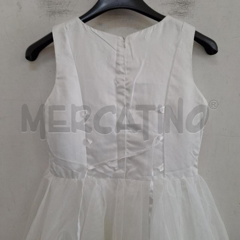 VESTITO BAMBINA MISS IMAGE BIANCO NUOVO  | Mercatino dell'Usato Ottaviano 4