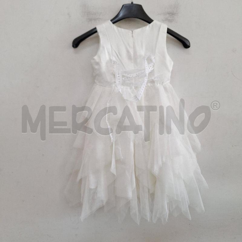 VESTITO BAMBINA MISS IMAGE PAILLETTES BIANCO EVENT | Mercatino dell'Usato Ottaviano 3