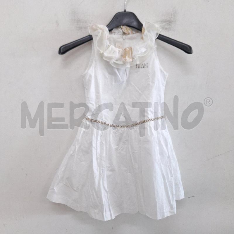 VESTITO BAMBINA PRIMA CLASSE ALVIERO MARTINI BIANCO | Mercatino dell'Usato Ottaviano 2