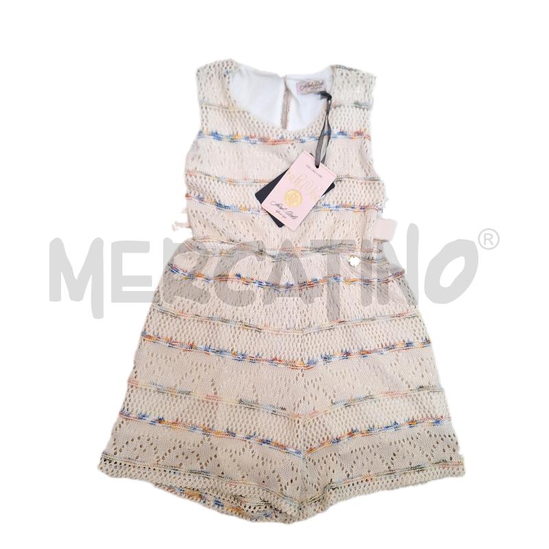 VESTITO BAMBINA SARAH CHOLE BEIGE NUOVO | Mercatino dell'Usato Ottaviano 1