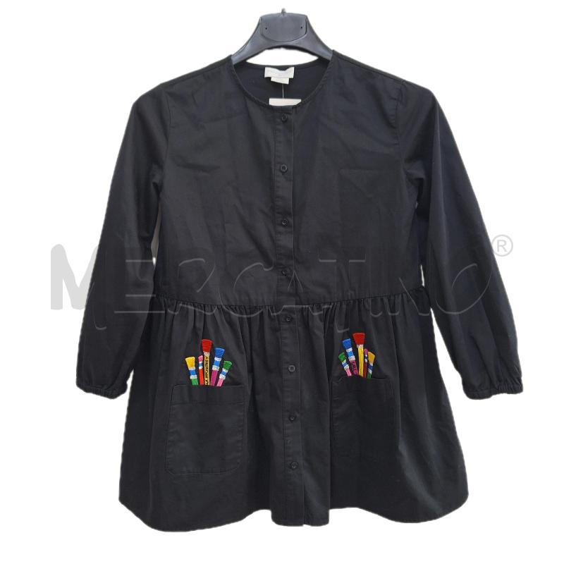 VESTITO BAMBINA STELLA MCCARTNEY NERO PENNELLI | Mercatino dell'Usato Ottaviano 1