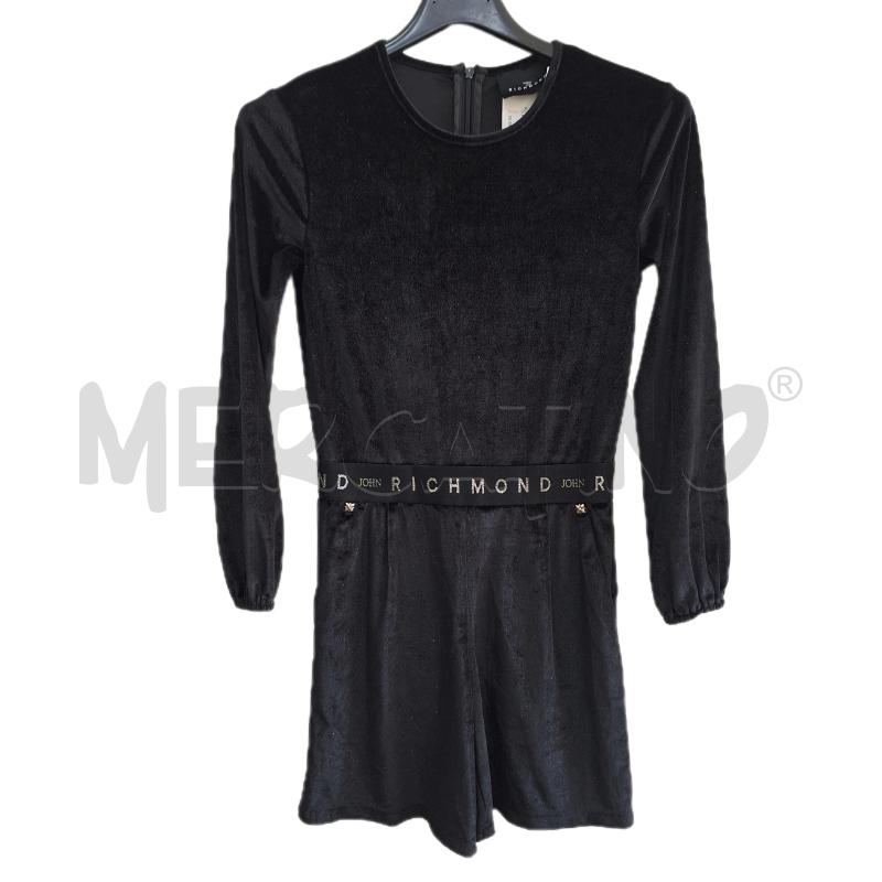 VESTITO BAMBINA TUTA RICHMOND NERO LAMINATO CINIGLIA | Mercatino dell'Usato Ottaviano 1