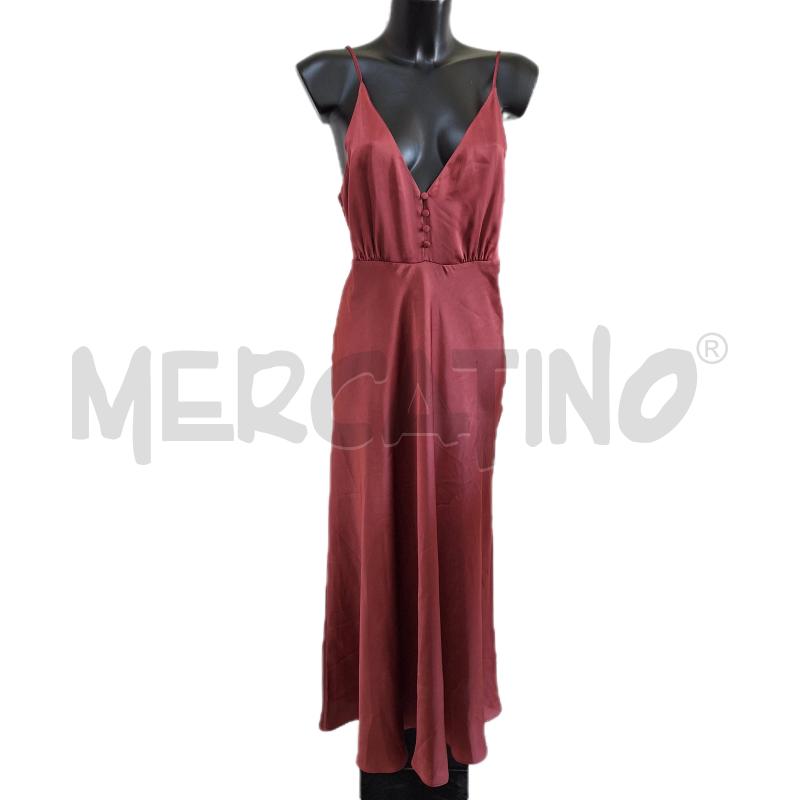 VESTITO DONNA 8 BY YOOX ROSA LUNGO RASO | Mercatino dell'Usato Ottaviano 1