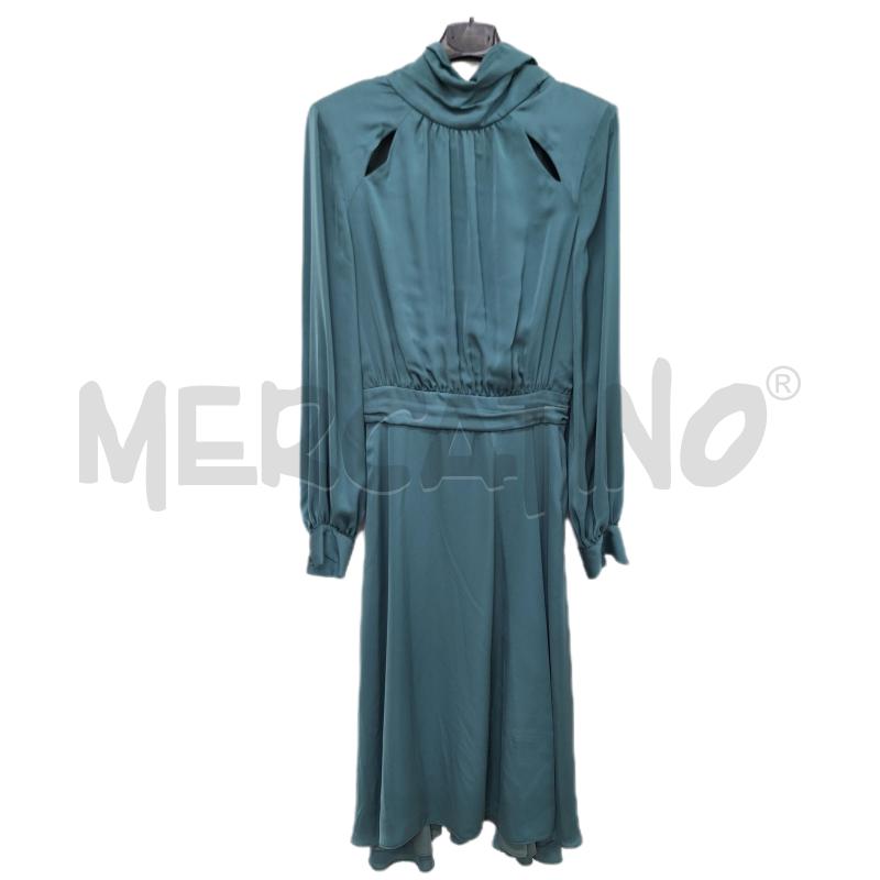 VESTITO DONNA ANNARITA N VERDE LUNGO NUOVO | Mercatino dell'Usato Ottaviano 1
